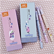 真彩 蓝莓少女系列中性笔全针管0.35黑色 (黑色) 0.