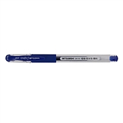 三菱铅笔 三菱极细防水双珠啫哩笔量贩 (蓝) 0.38mm 10支/盒  UM-151