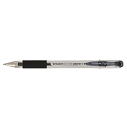 三菱铅笔 三菱超级细防水双珠啫喱笔 (黑) 0.28mm  