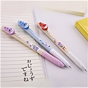 真彩 蓝莓少女系列魔笔可擦中性笔针管头0.38纯蓝 (
