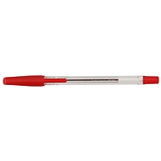 白金 君威办公型圆珠笔量贩 (红色) 50支/盒 0.7mm  BS-60