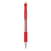 三菱铅笔 三菱透明杆圆珠笔 (红色) 0.7mm  SN-101
