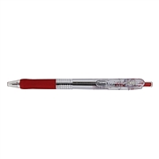 斑马 TapliClip圆珠笔 (红色) 0.5mm  BNS5