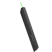 诺为 充电式翻页激光遥控笔 (黑) 绿光  N75