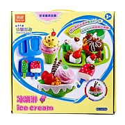 真彩 大礼盒装彩泥套装玩具（冰淇淋＆棒棒糖） (6色/6支装)  247906
