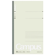 国誉 Campus进口瘦身笔记本 (白) Slim/30页  NO-3PBN-W