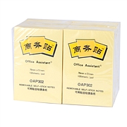 商务贴 OA量贩 (黄色) 76×50 12本/包  OAP302
