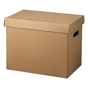 东迅 纸制存储盒量贩 (原色) A4 盖盒分体式 5个/包  DX-FB800