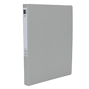 东迅 D型纸质文件夹量贩 (灰色) 5个/包  DX-FR402