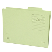 国誉 进口纸质文件夹 (绿) A4  A4-IFJ-G