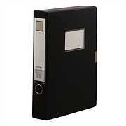 齐心 粘扣式档案盒 (黑) A4 2寸  HC-55-X
