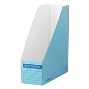 东迅 竖式瓦楞纸质文件盒 (蓝) A4竖式  DX-FB450