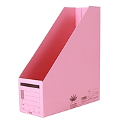普乐士 竖型文件盒 (粉红)  C78-078