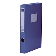 金得利 档案盒 (蓝色) A4 1.5寸 粘扣  F18