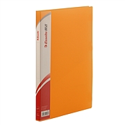 易达 舒适型单强力文件夹透明橙 (透明橙) A4 背宽18㎜  88014