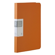 树德 VOA彩色文件夹 (橙) A4 单强力夹+插袋  V401B