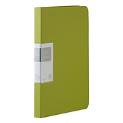 树德 VOA彩色文件夹 (草绿) A4 单强力夹+插袋  V401B