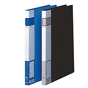 齐心 PP文件夹 (蓝) A4 双强力夹  A605-X