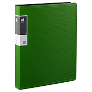 树德 UT系列2孔D型文件夹 (绿) A4 1.5寸  U6014