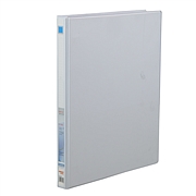 金得利 PVC4孔D型白板夹 (白) A4 1寸  2504D