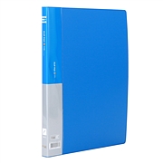 益而高 经济型文件夹 (蓝) A4 单长押夹＋插袋  9117HL/2