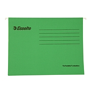 易达 便达飞吊式文件袋量贩 (绿) A4 25个/盒  393121绿