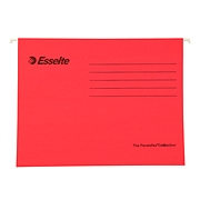 易达 便达飞吊式文件袋量贩 (红) A4 25个/盒  393127红