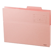 东迅 纸质文件票据夹 (粉红) A4  DX-F20