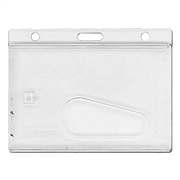 贝迪 特强硬胶证件卡套 (透明) 横式 5个/包  1840-6000