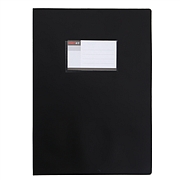 远生 双层文件套(PP材料) (黑) A4  US-3735