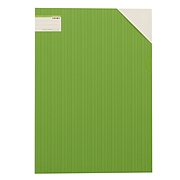富美高 彩色条码系列转角文件保护套 (绿) A4  30487