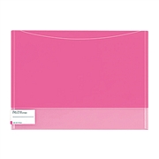 国誉 多彩文件保护套 (粉红) A4  FU-5770P