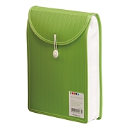 富美高 彩色条码系列直立书包伴侣(携带包) (绿) A4  50267