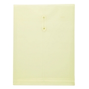 金得利 透明立式档案袋 (透明黄) A4  F118