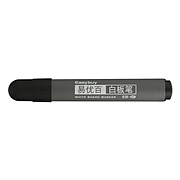 易优百 塑壳白板笔 (黑) 10支/盒  EB-45