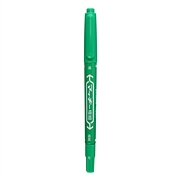 斑马 双头小唛奇笔 (绿色) 0.5mm/1.2mm  MO-120-MC