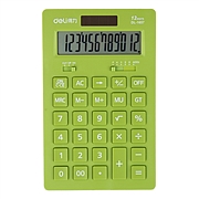 得力 炫彩计算器 (草绿)  1657A
