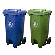 中天 踏板式塑料垃圾桶 (混色) 超大  120L