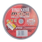 麦克赛尔 DVD-R16X刻录盘 25P装