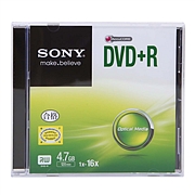 索尼 DVD＋R16X刻录盘 1P装  DPR47