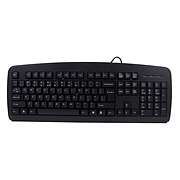 双飞燕 防水键盘 (黑色)  KB-8
