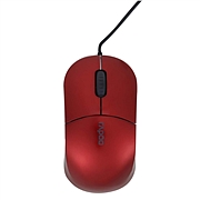 雷柏 笔记本小鼠标 (红色) USB  M100