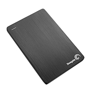 希捷 2.5英寸 睿利slim 超薄便携式 USB3.0移动硬盘 (黑) 500GB  STCD500301