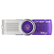 金士顿 U盘 (紫) USB2.0 32G  DT101G2