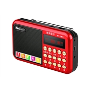 国产 纽曼（Newsmy）L56 数码收音机播放器 红色