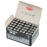 东芝 普通型碳性电池 2粒塑封装/40粒/盒  R03UG-2TC 7号绿