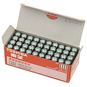 东芝 重量型碳性电池 4粒塑封装/40粒/盒  R6PSG-4TC 5号红