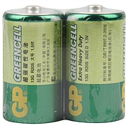 超霸 碳性电池 2节/组  1号