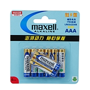 麦克赛尔 MAXELL 7#碱性电池 6+2促销卡装  LR03(GD)6B