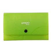 树德 迷你票据包 (绿) 7袋 IPOPO系列  W242